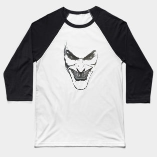 Evil face Baseball T-Shirt